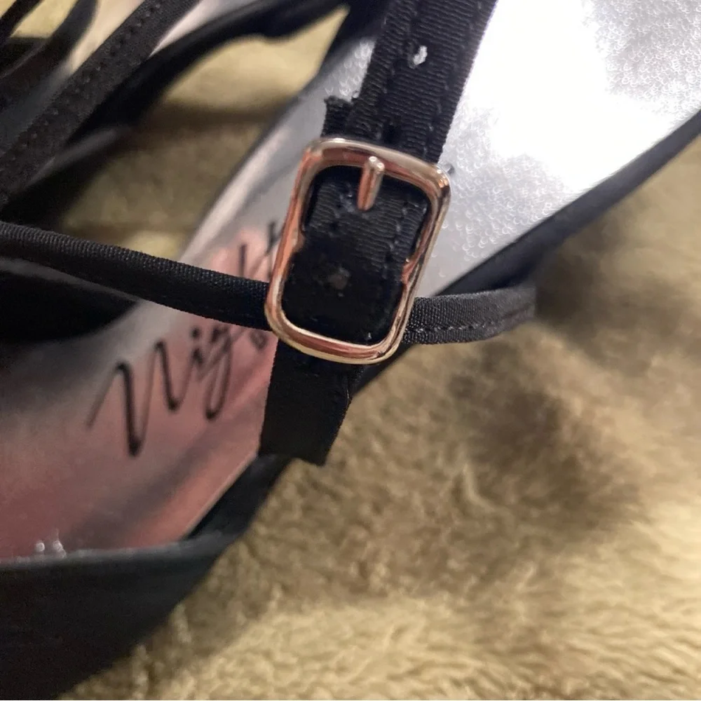 NIB Vintage Night Life by Life Stride Heeled Sandals Size 7.5M